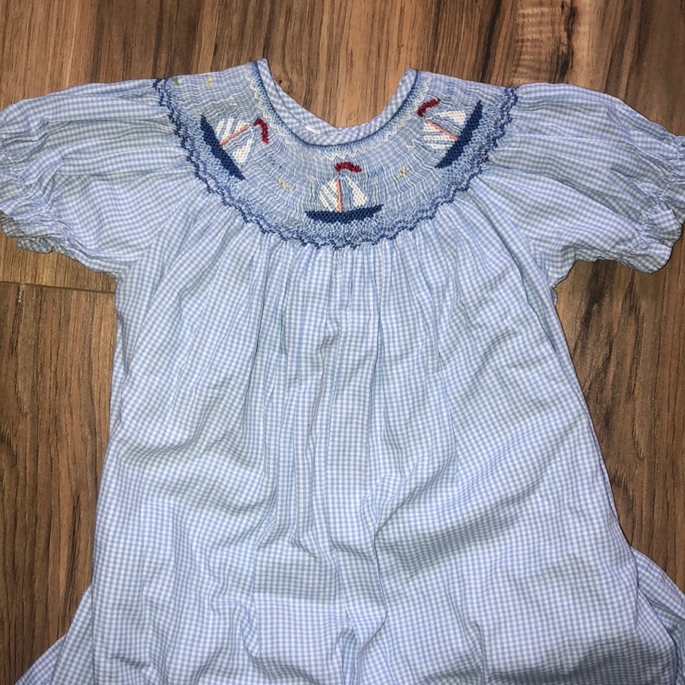 Smocked Sailing Dress